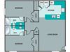 2 Bedroom/2 Bath